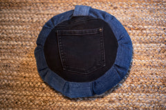 DENIM Peace Pocket Cushion (Kids) - FREE SHIPPING