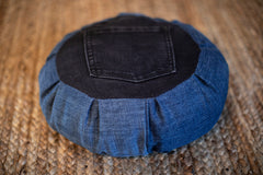 DENIM Peace Pocket Cushion (Kids) - FREE SHIPPING