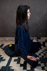 DENIM Peace Pocket Cushion (Kids) - FREE SHIPPING